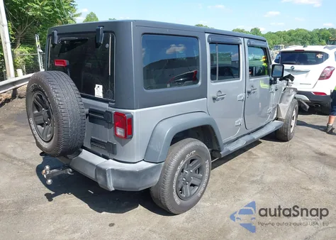 2016 Jeep Wrangler Unlimited Sport Rhd z USA, uszkodzony, nr VIN 1C4BJWKG2GL340536